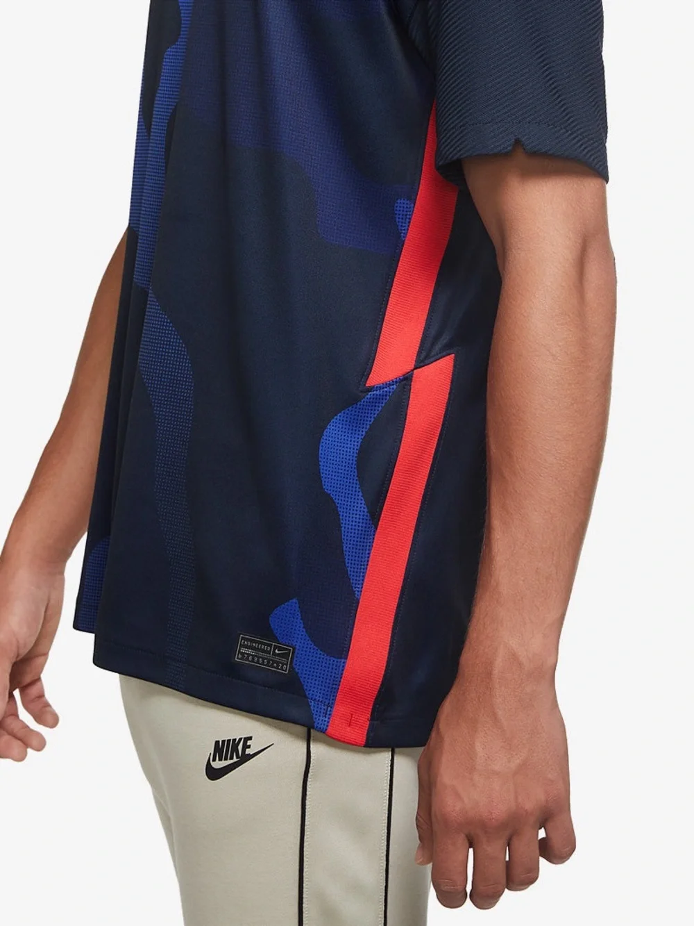 USA US Soccer 2020 Away Nike Dri-Fit Stadium Jersey USMNT Camo Navy Blue XL
